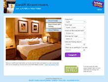 Tablet Screenshot of cardiff.airport-hotels.com